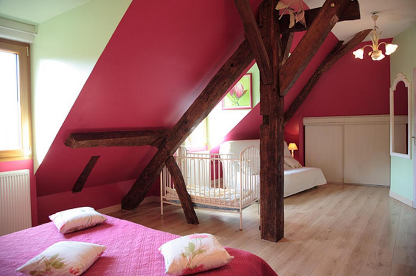 Chambres D'Hotes Les Charmettes Rang Exterior foto